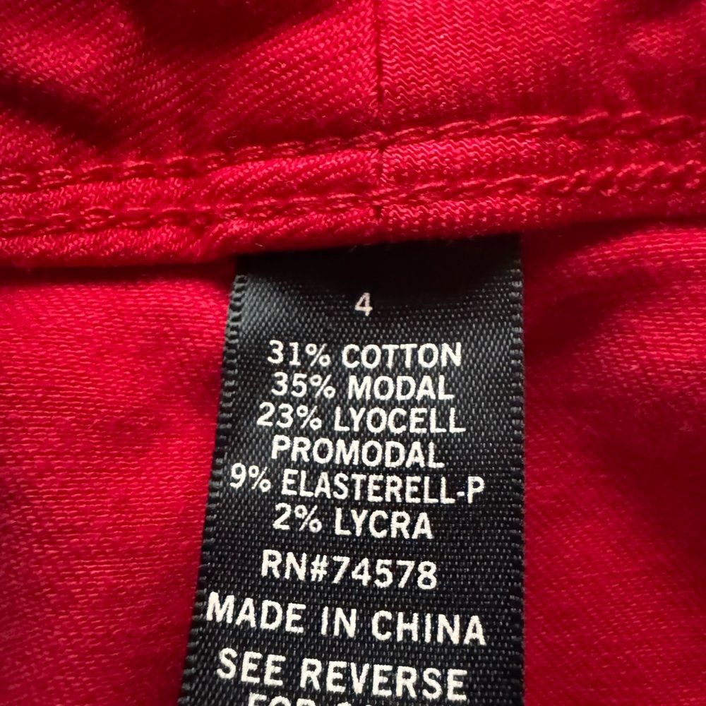 Cache Bold Red Denim - Picture 4 of 4